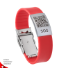 SOS Notfallarmband mit QR-Code | Medizinisches Armband