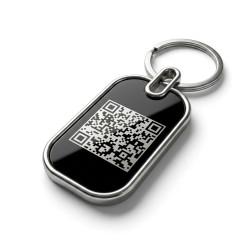 SOS Key Tag with QR Code | Digital Ownership ID | DynaTag