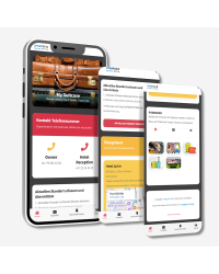 Gepäckanhänger / Luggage Tag mit QR Code und NFC Chip