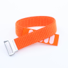 SOS Notallarmband Textil Orange
