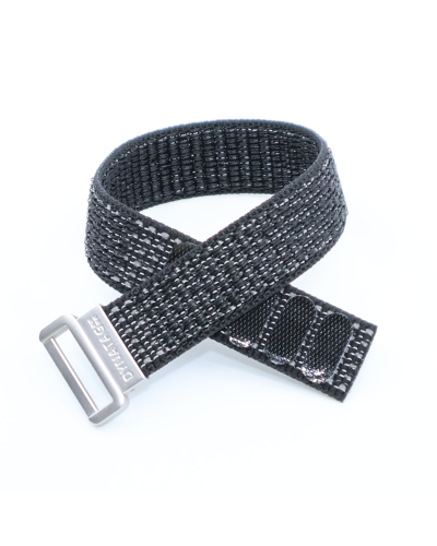 Wristband Textile Black/Gray