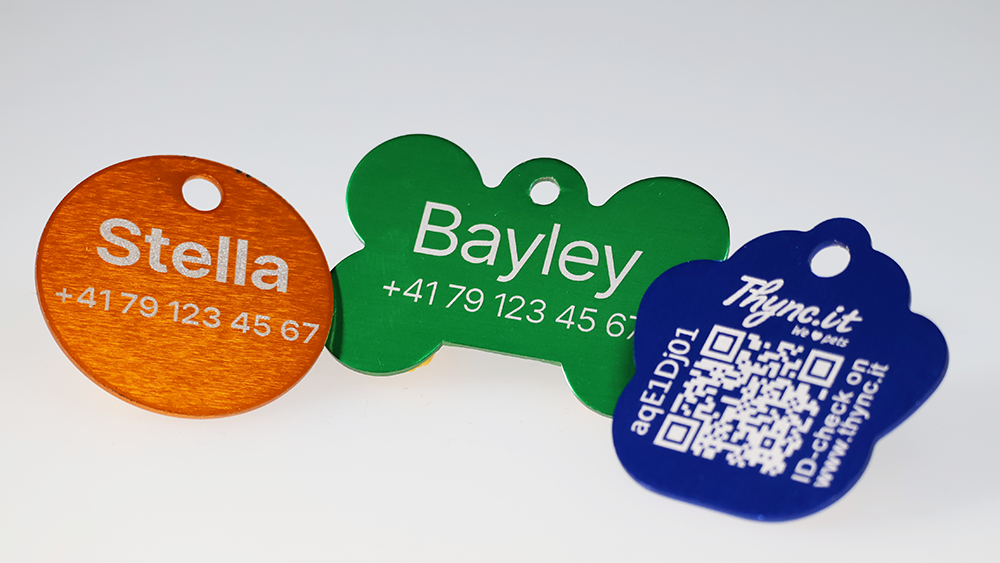 Classic Tiermarke aus Aluminium