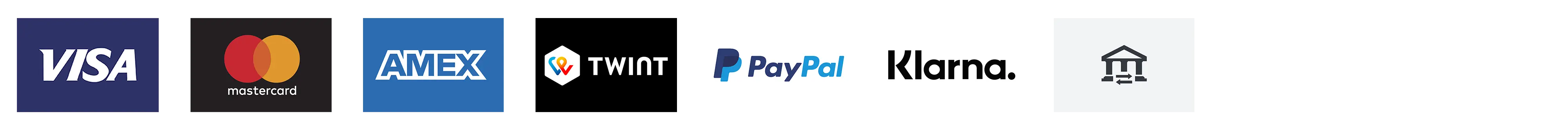 Available payment methods
