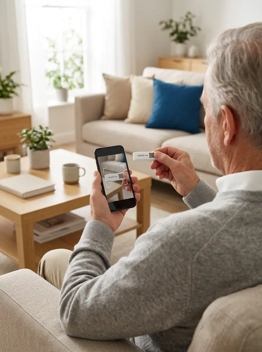 Activer et configurer le clip d’urgence SOS avec code QR