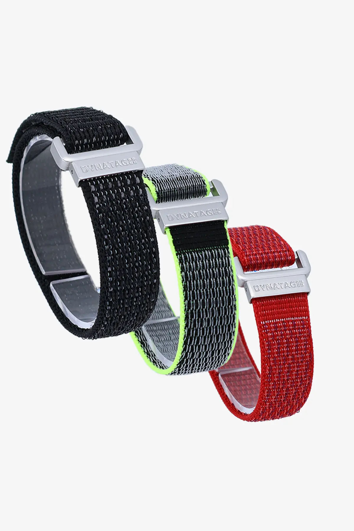 SOS Notfallarmband aus Textil mit QR-Code